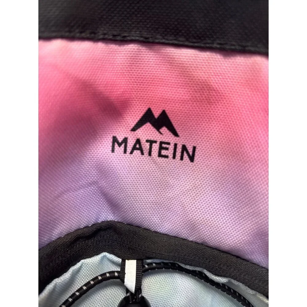 Matein Tie-Dye Backpack With Adjustable‎ Straps & Mesh Pockets 21x13.5x9